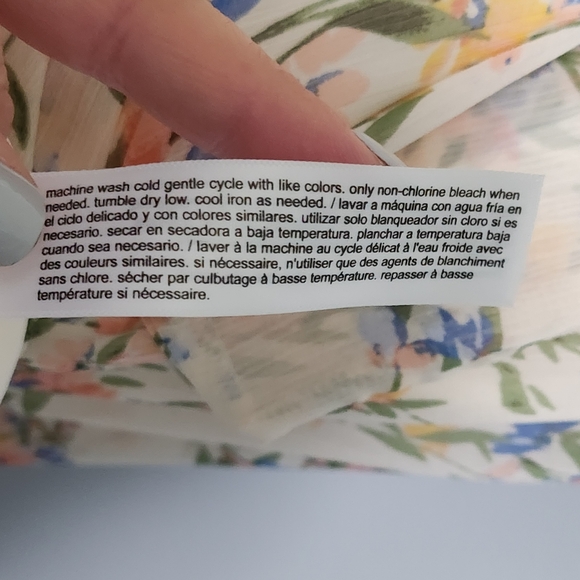 ELOQUII Floral Ruffle Tiered Chiffon Maxi Dress Size 24 Cottage Easter Spring - Picture 10 of 11